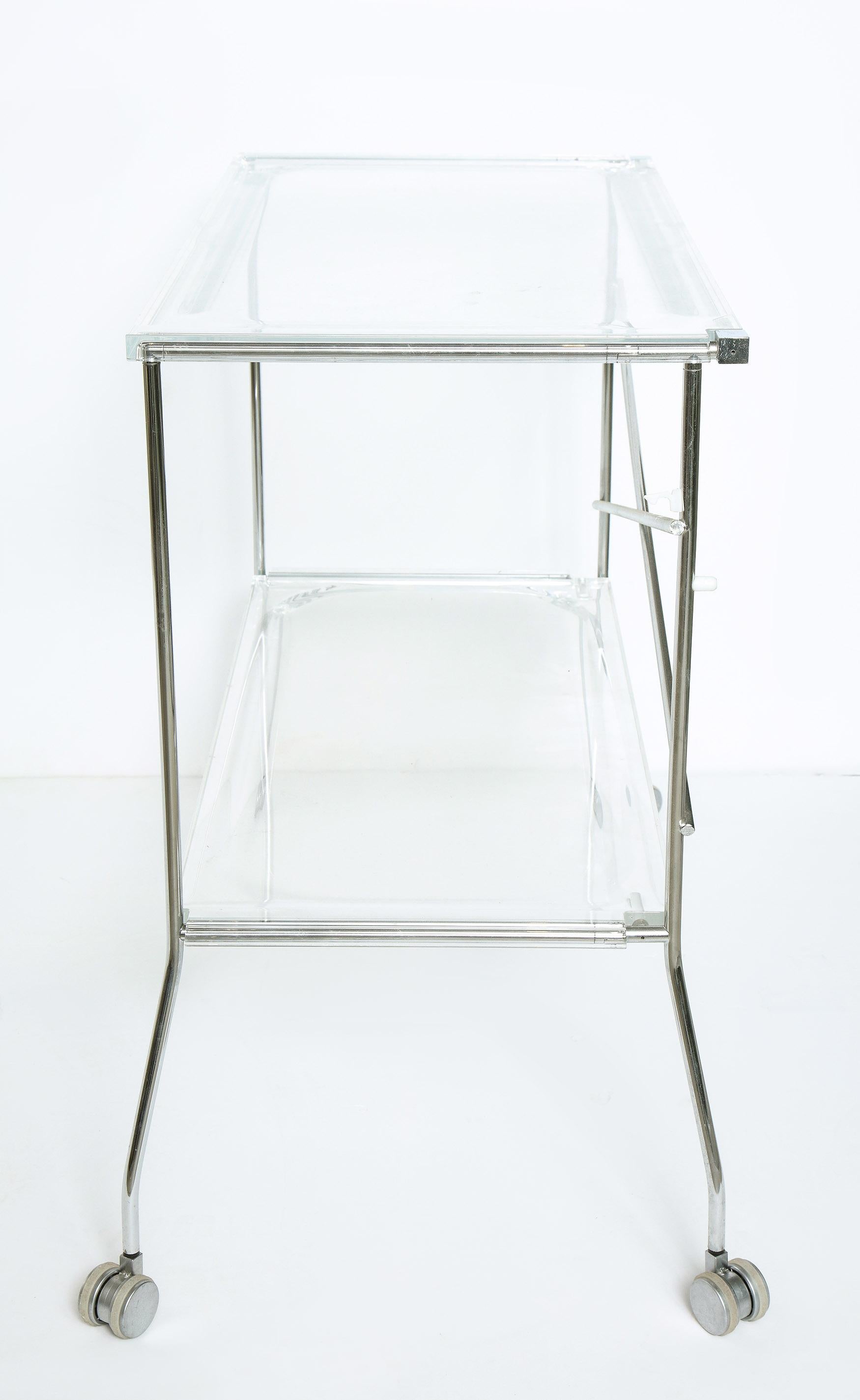 folding side and trolley table