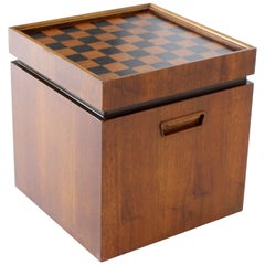 Flip Sides Bench with Storage and Flip Checker Board
