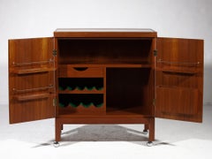 Flip Top Bar Cart for Bruksbo Norway Designed by Torbjorn Afdal