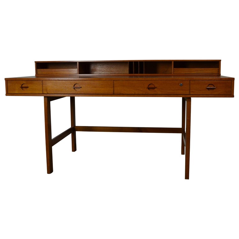 Flip Top Partner Desk By Lovig Nielsen At 1stdibs
