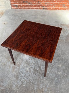 Flip Top Rosewood Dining Table by Moreddi of Denmark w/ Hidden Storage