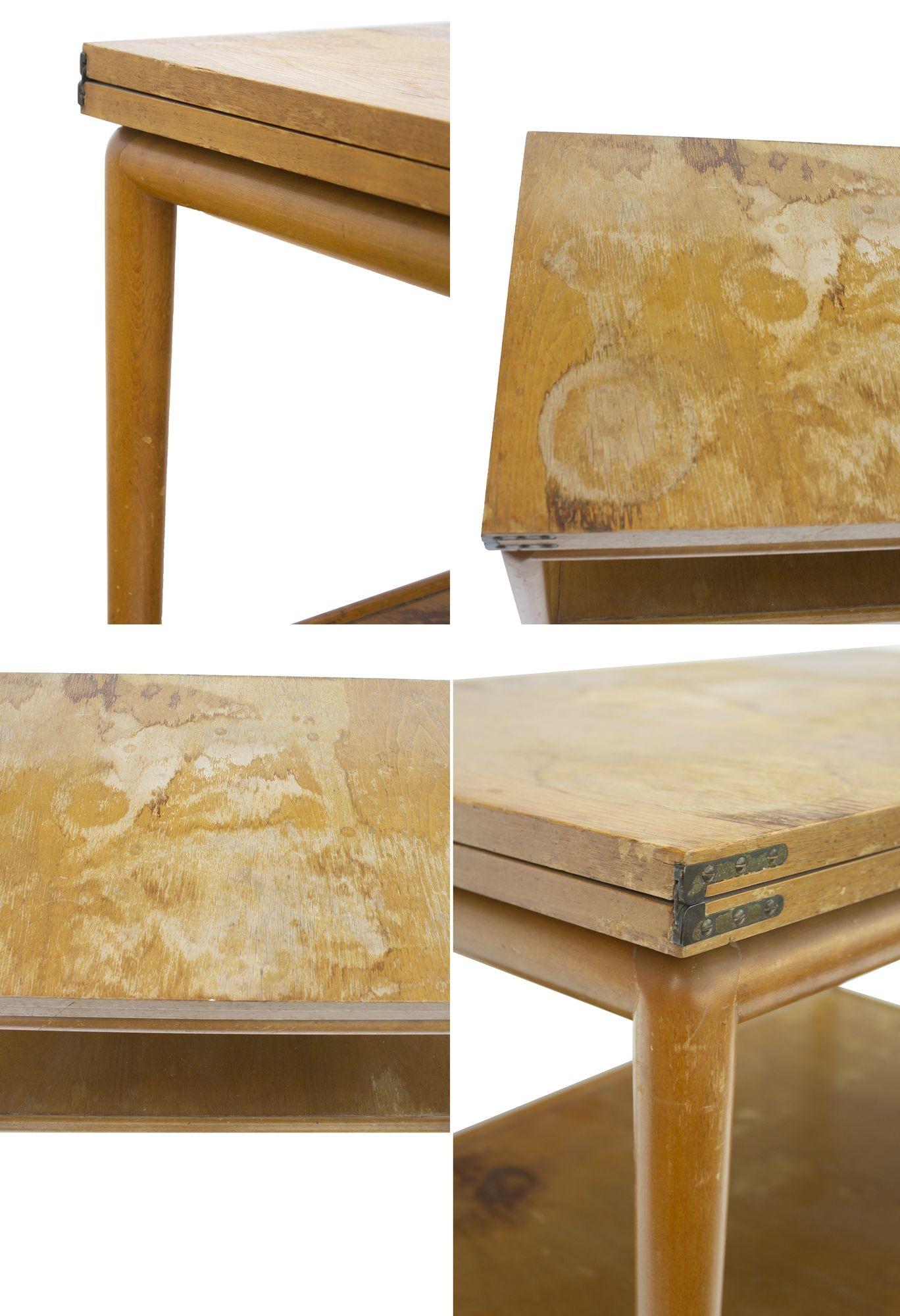 Flip Top Serving Cart by T.H. Robsjohn-Gibbings for Widdicomb 1