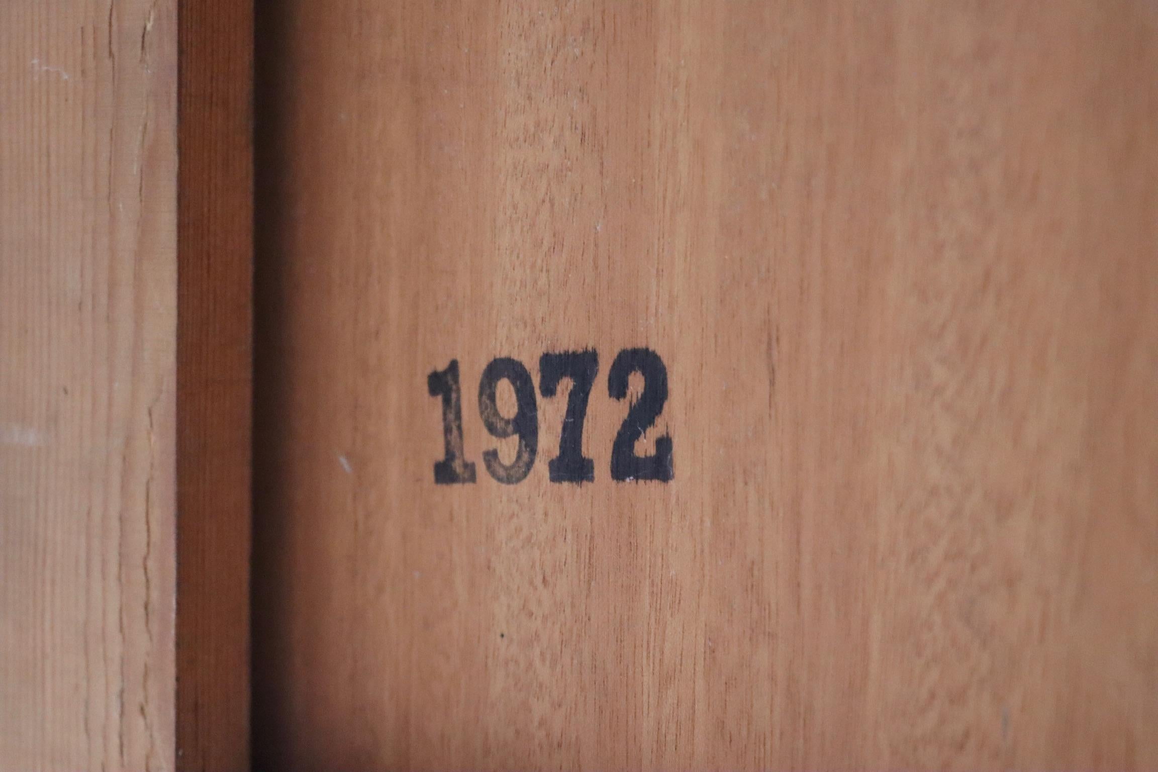 Flip-Top Teak Desk By Peter Løvig Nielsen, Denmark, 1972 12