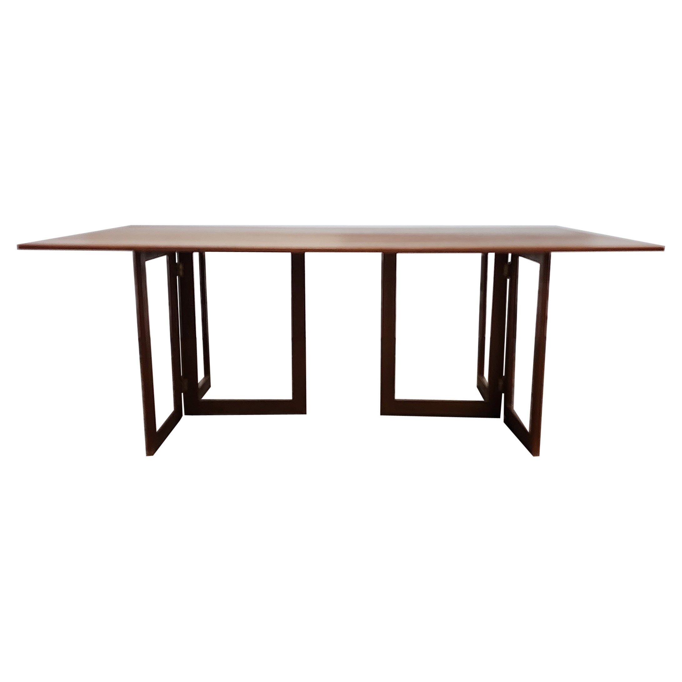 Table de salle à manger en teck de Skovmand et Andersen