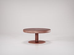 Flipper Collection, Concrete Low Coffee Table Mod. II Color Red Cement