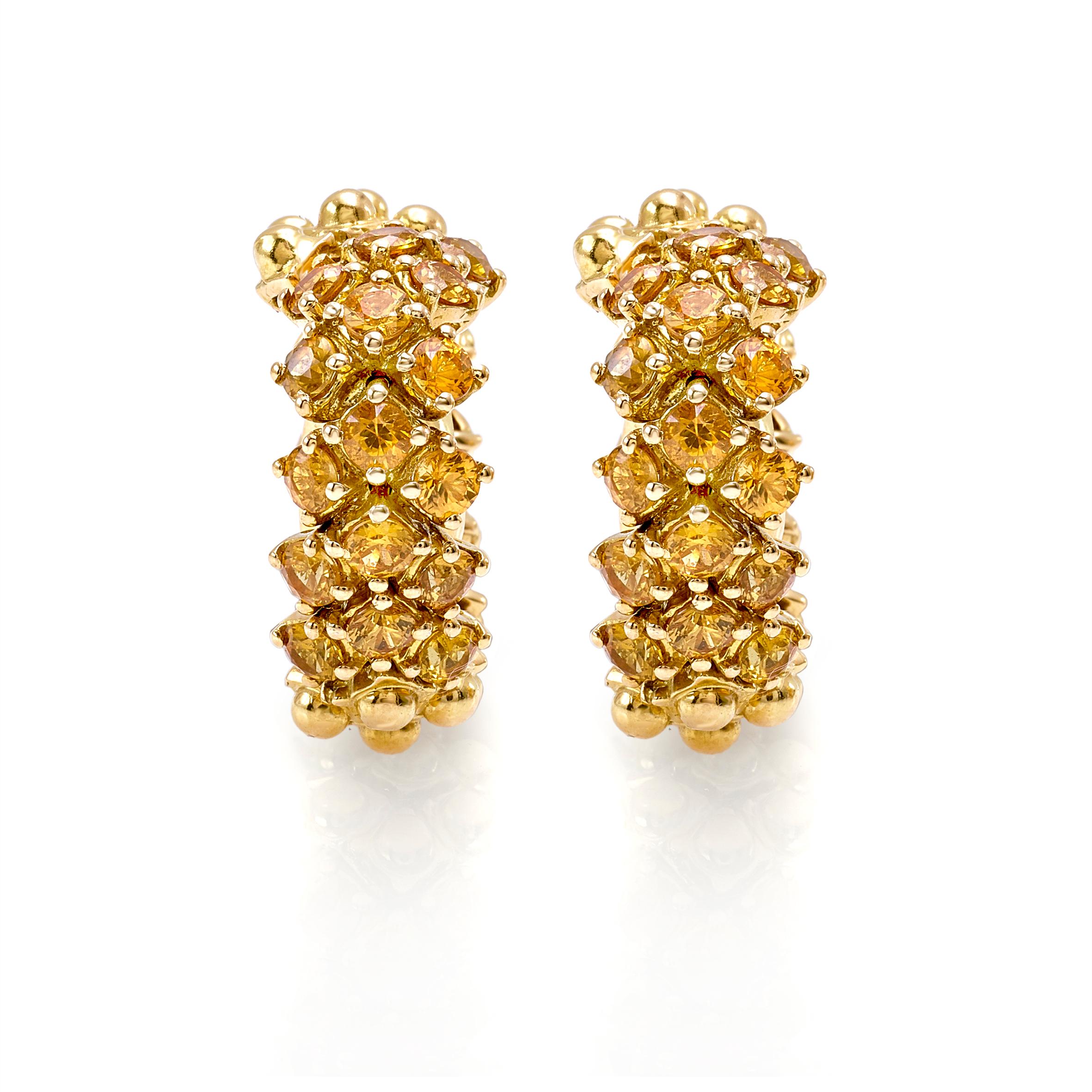 gold nakshi earrings