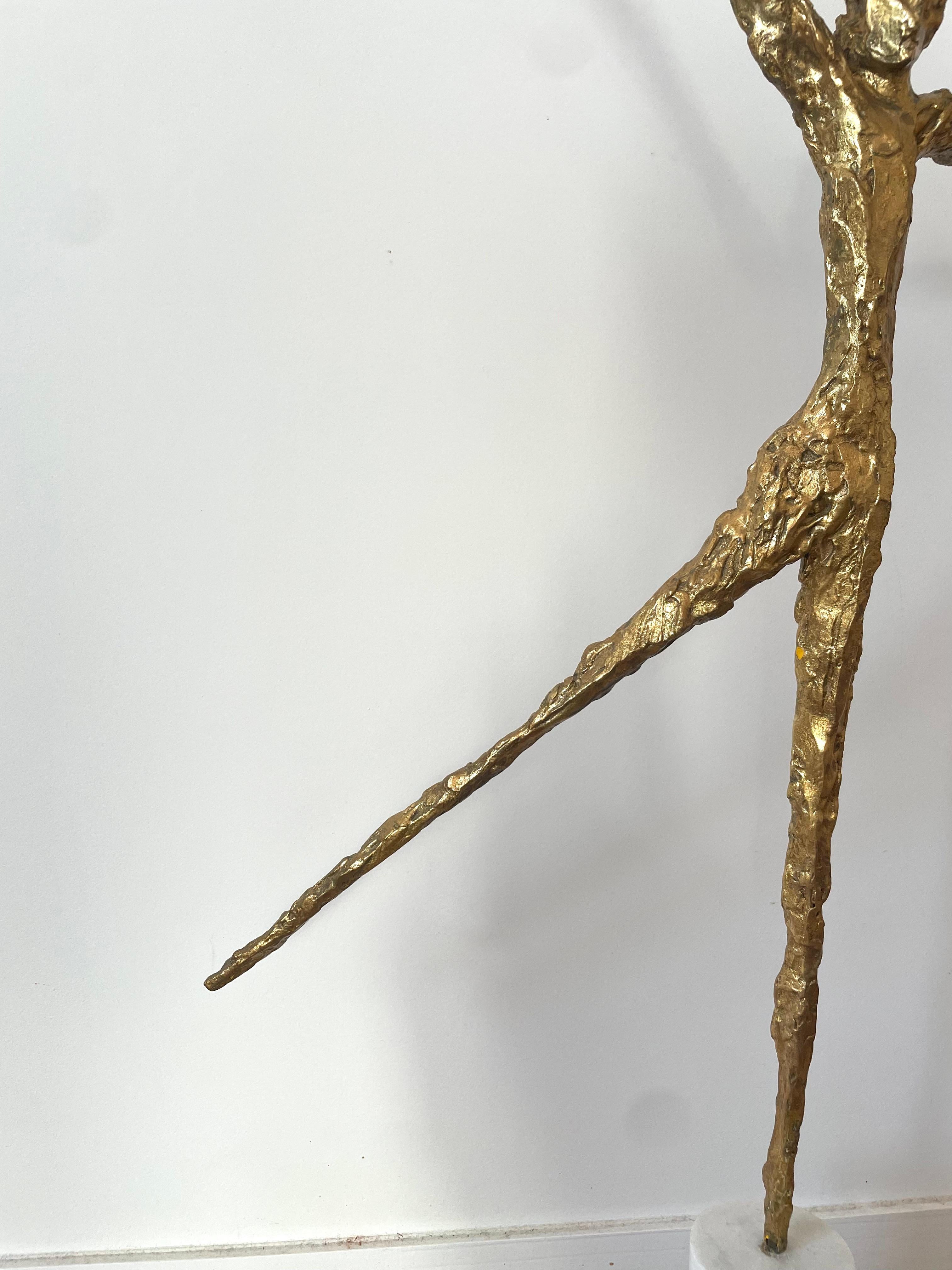 Félix Agostini, rare original sculpture   Dancer or Icarus For Sale 10