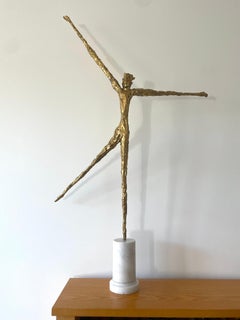 Félix Agostini, rare original sculpture   Dancer or Icarus