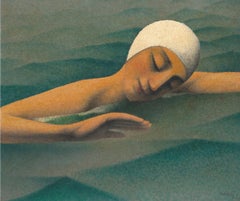 La Nageuse (The Swimmer), c. 1927 - Félix Bonnet known as Tobeen (Painting)