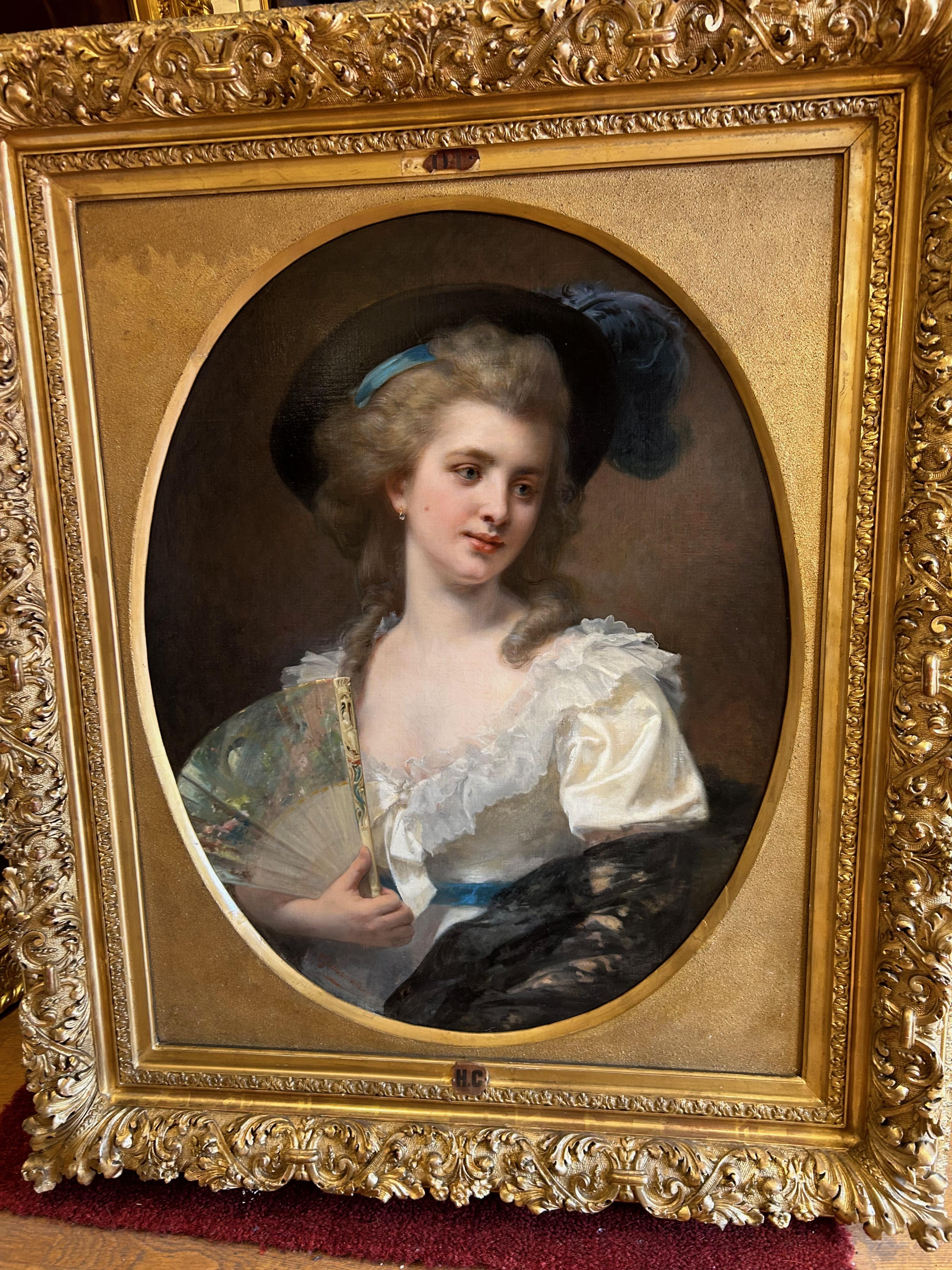 Who painted the picture of Marie Antoinette?