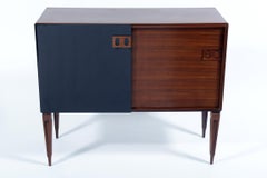 F.Lli Proserpio Signed  Midcentury Sliding Doors Cabinet Sideboard 1960