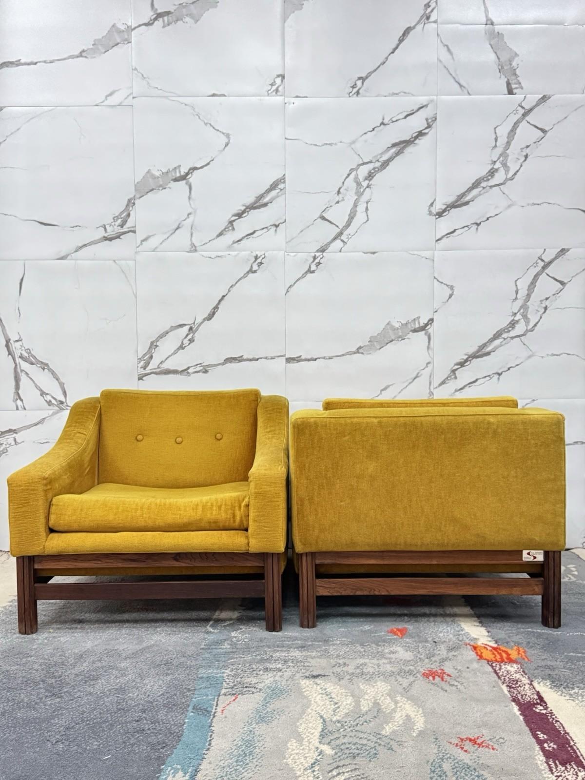 F.lli Saporiti Besnate Pair Of Armchairs 1960s Modern Design For Sale 1