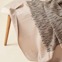 Flo Brown Merino Throw by Studio Variously, Handwoven and Eco-Friendly