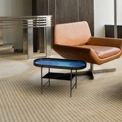 Float Blue Side Table