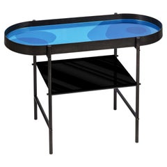 Float Blue Side Table