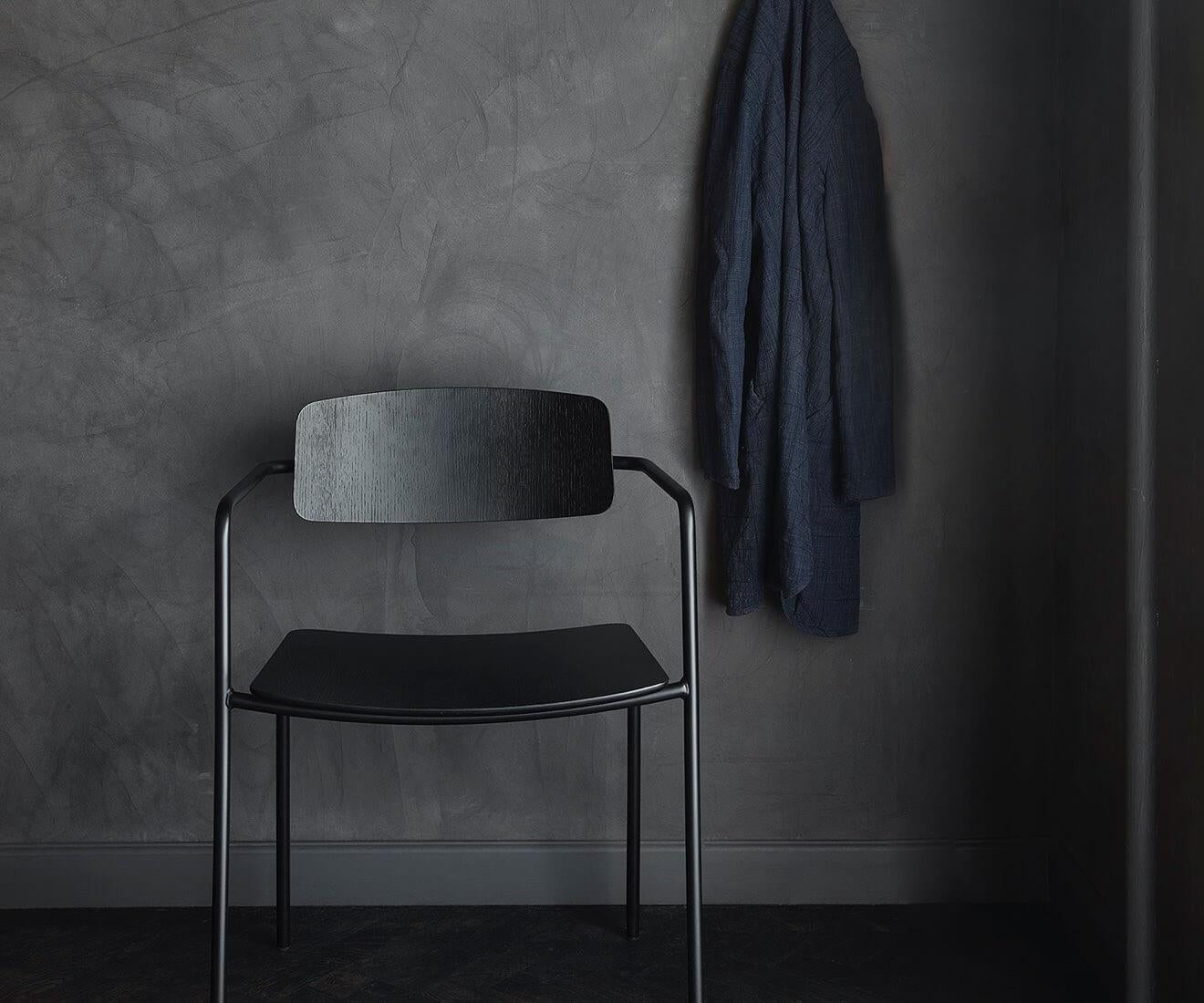 Danish Float chair Black For Sale