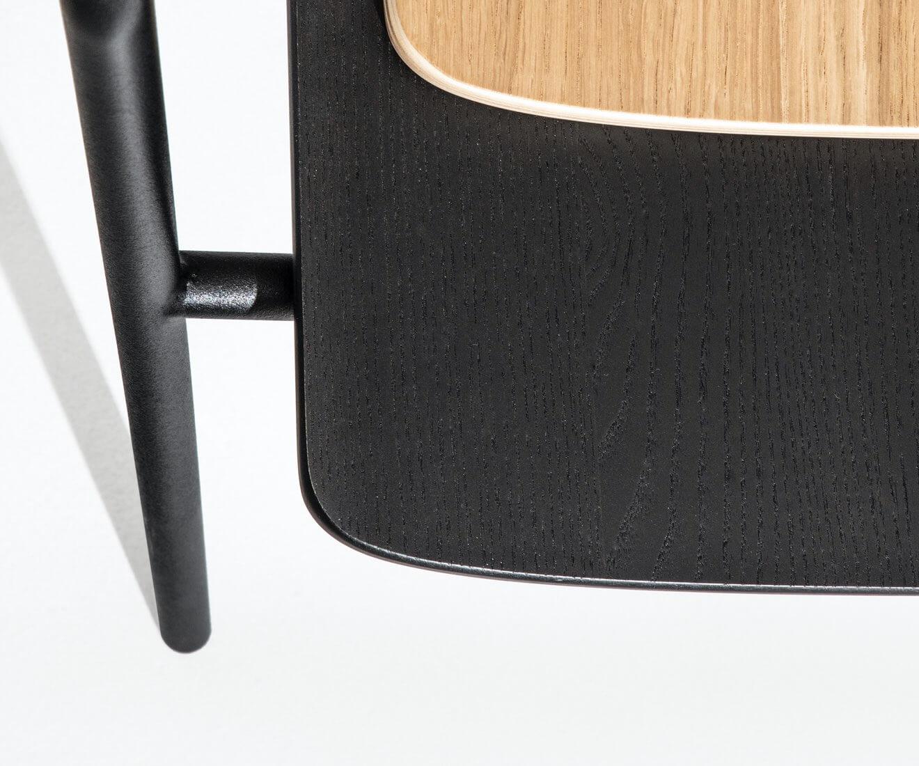 Scandinavian Modern Float chair Natural For Sale
