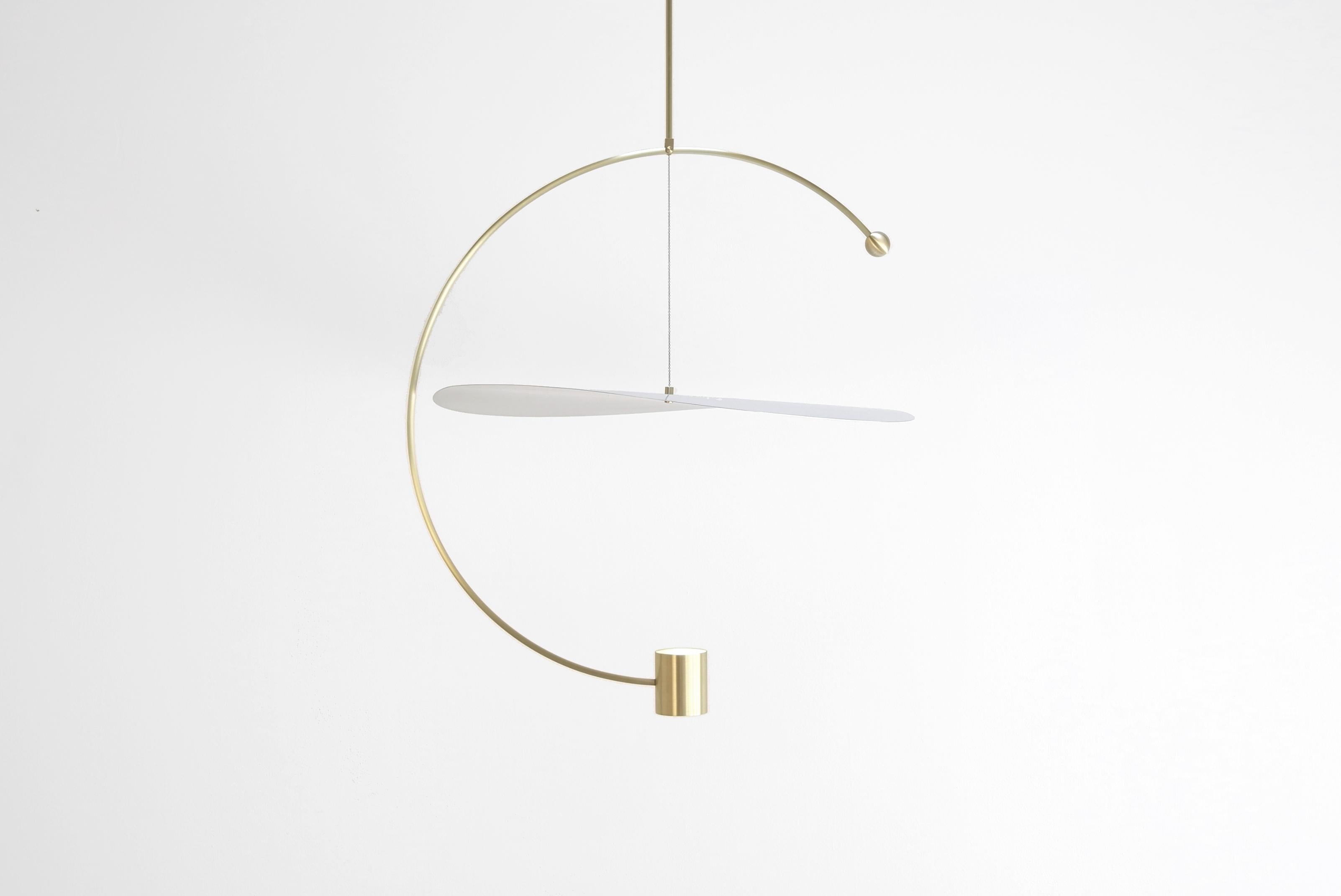 Modern Float Circle Pendant Light by Ladies & Gentlemen Studio For Sale