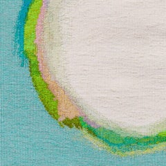 'Float', Handwoven Contemporary Abstract Tapestry by Jo Barker