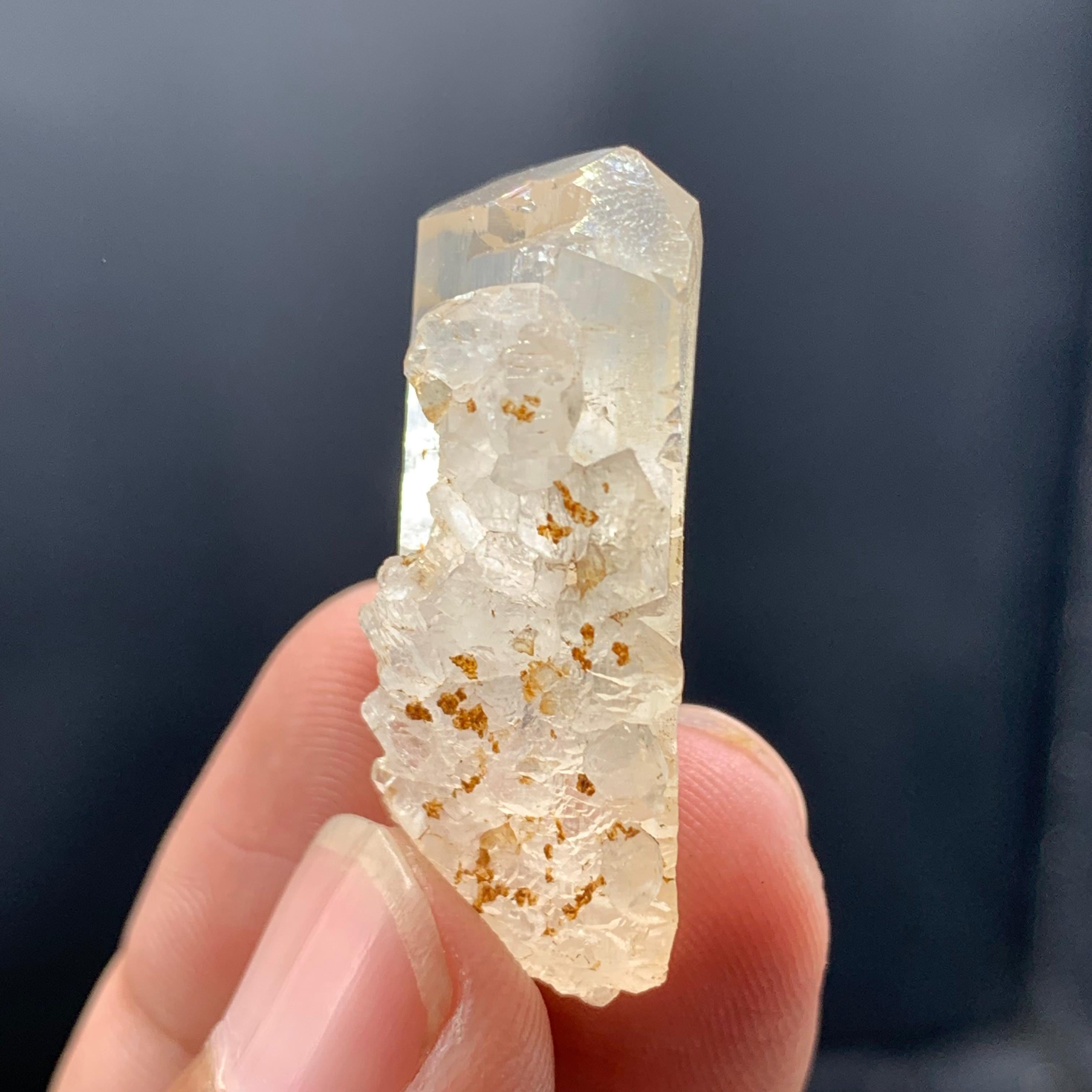 Floater Of Gwindel Quartz Crystal With Excellent Transparency From Pakistan For Sale 1