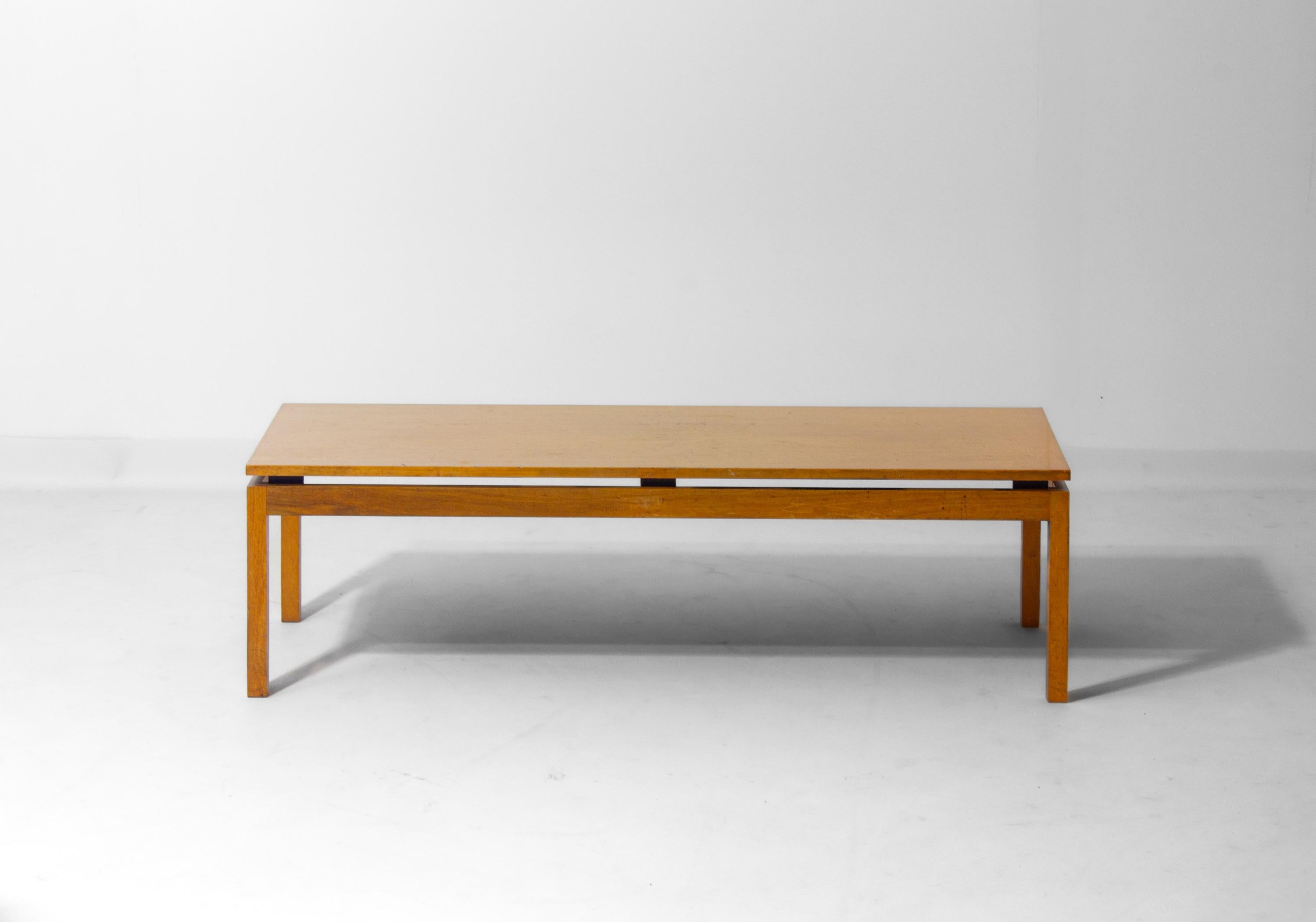 Mid-Century Modern Table basse flottante 'Abstracta' par Jos De Mey pour Van den Berghe-Pauvers en vente
