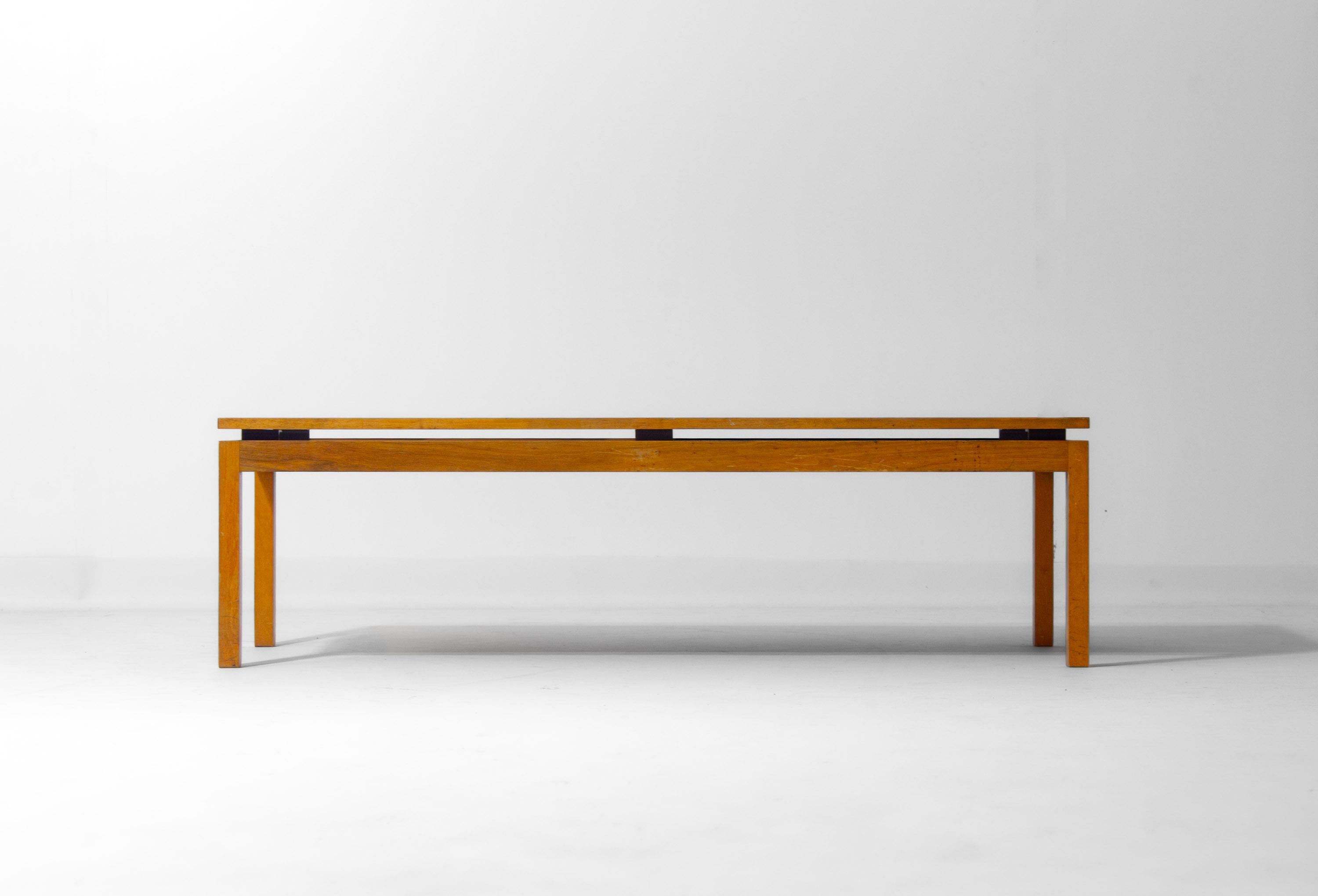 Belge Table basse flottante 'Abstracta' par Jos De Mey pour Van den Berghe-Pauvers en vente