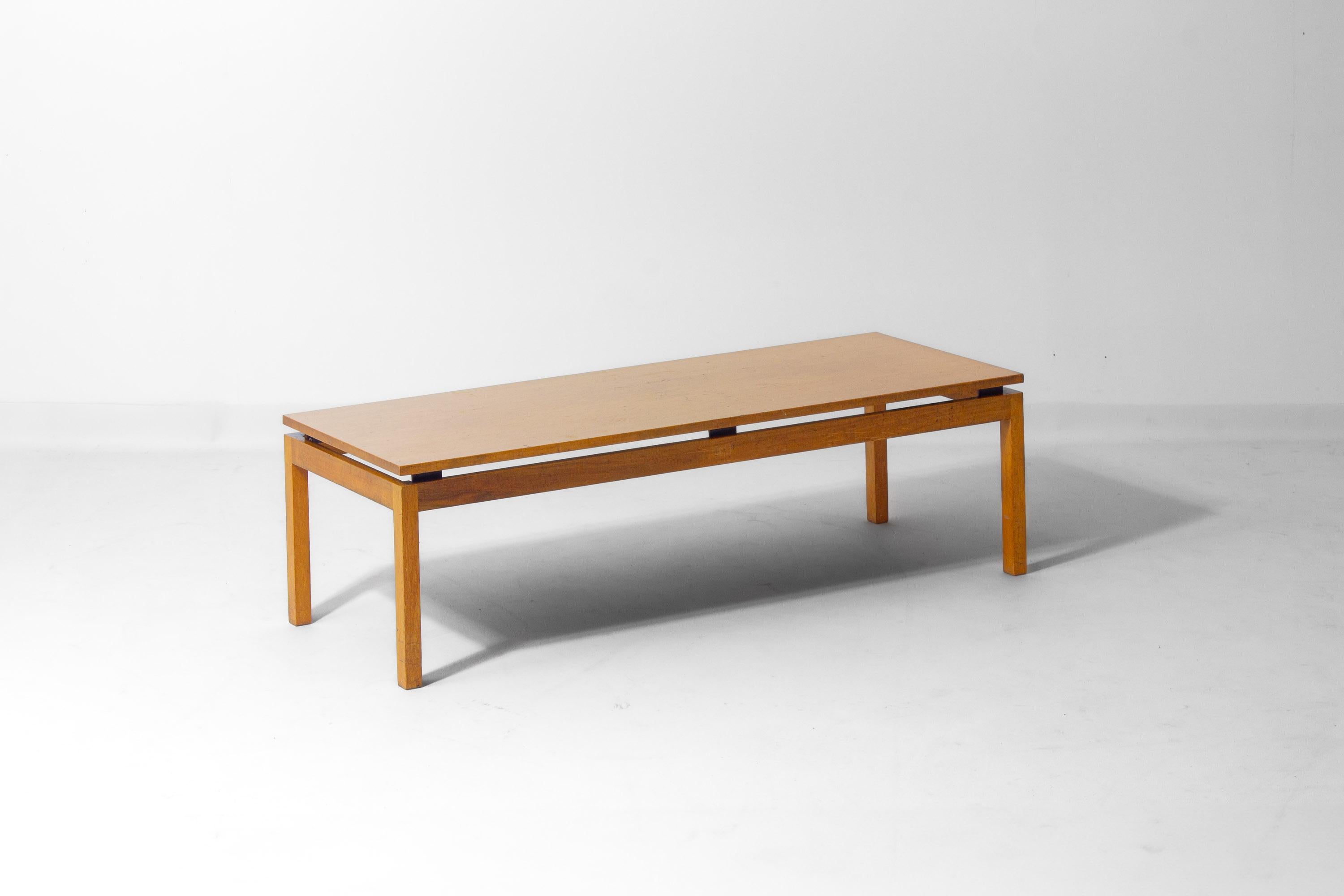 Table basse flottante 'Abstracta' par Jos De Mey pour Van den Berghe-Pauvers Bon état - En vente à Antwerpen, VAN