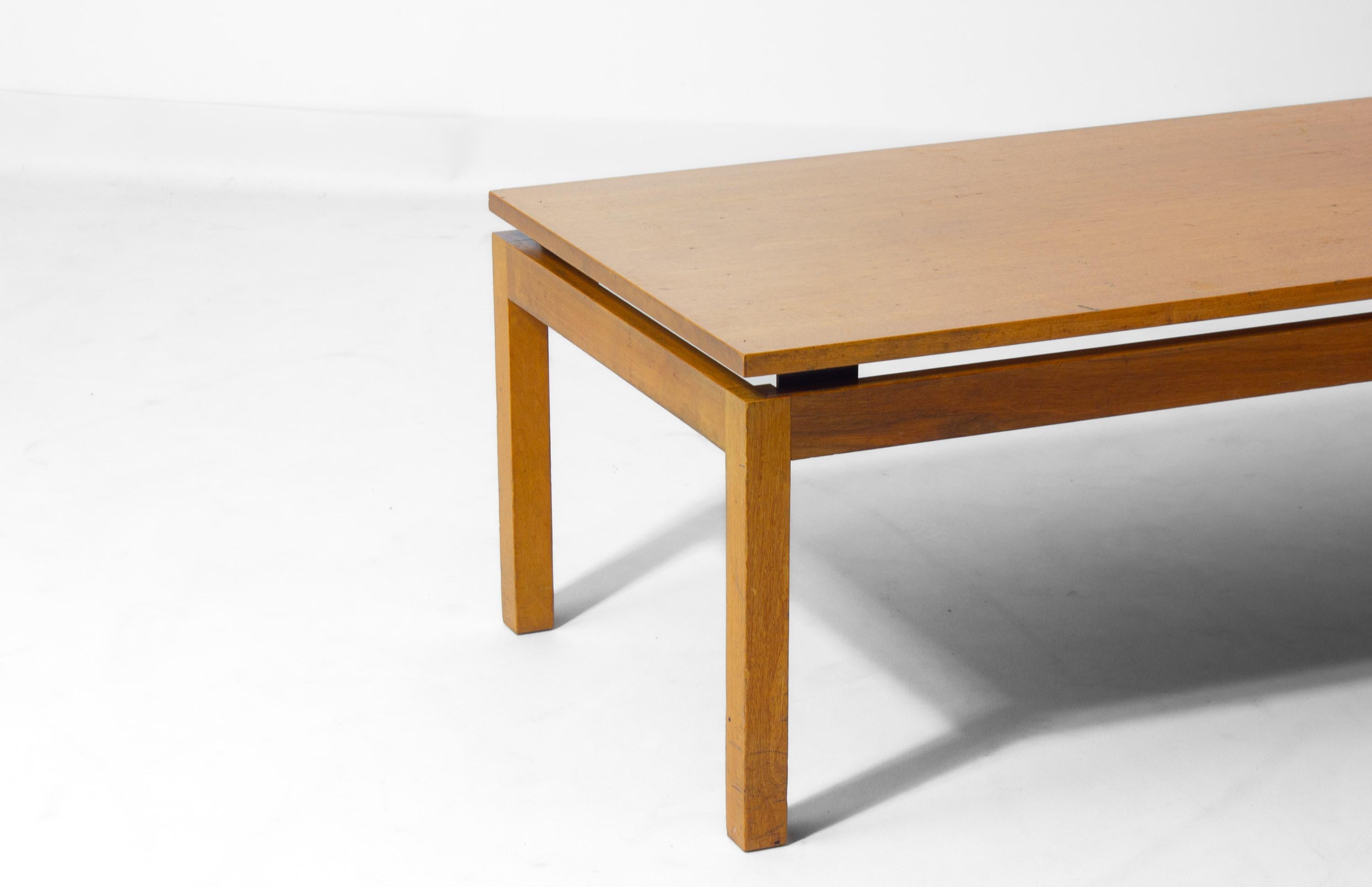Milieu du XXe siècle Table basse flottante 'Abstracta' par Jos De Mey pour Van den Berghe-Pauvers en vente