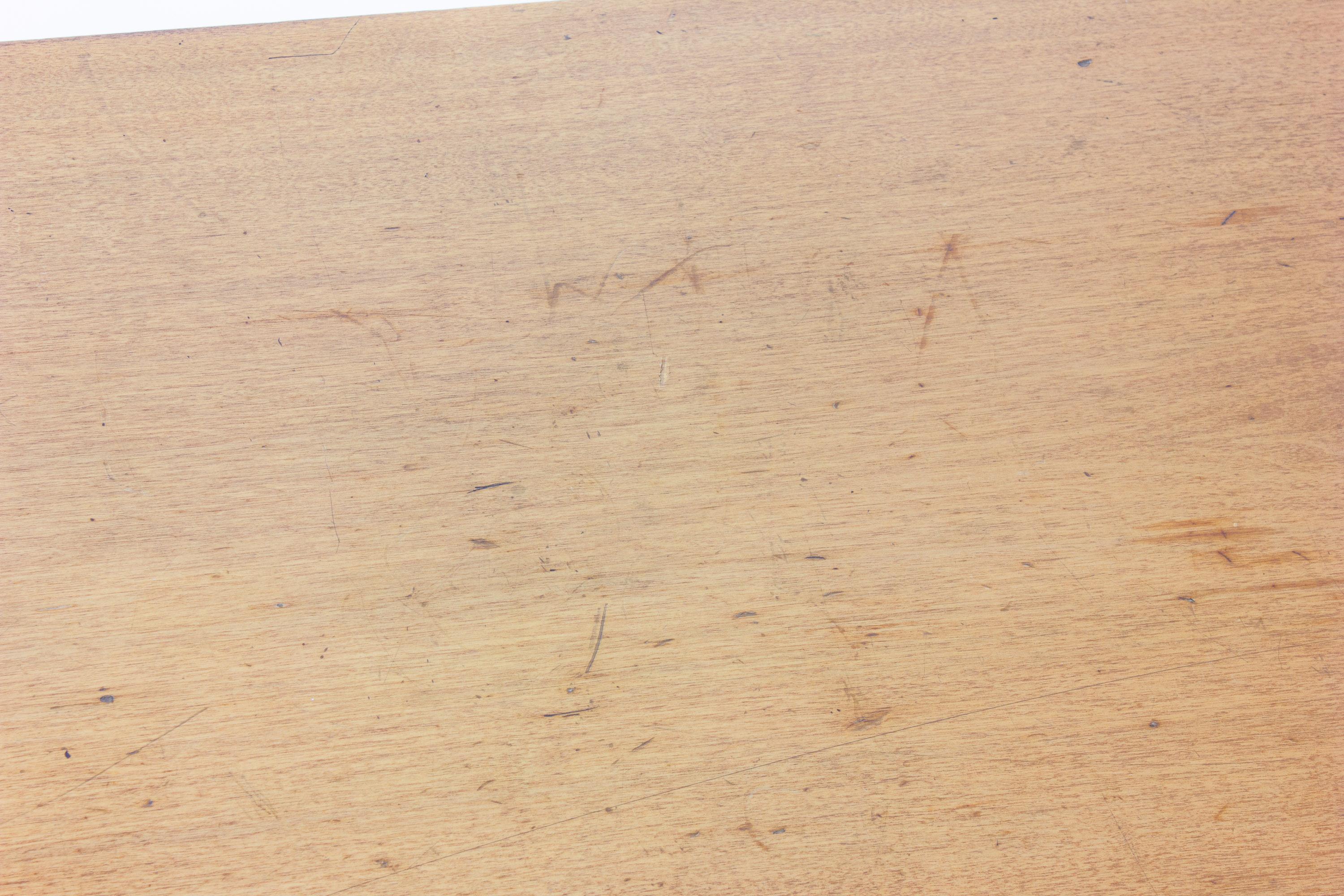 Hêtre Table basse flottante 'Abstracta' par Jos De Mey pour Van den Berghe-Pauvers en vente