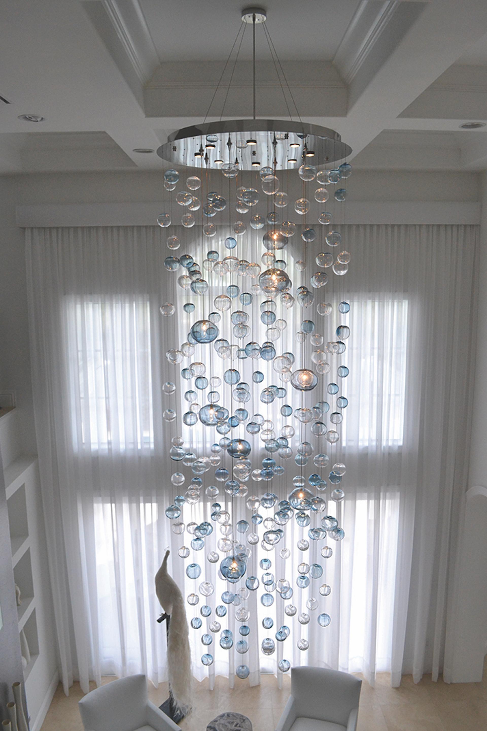 floating chandelier