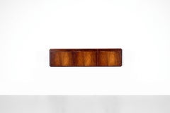 Floating buffet Sideboard in wood, Italy 1960s.