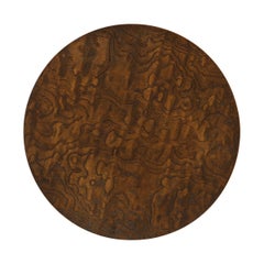 Floating Burl Accent Table