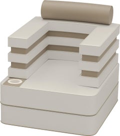 Floating Chair White/ Taupe, Fascínio