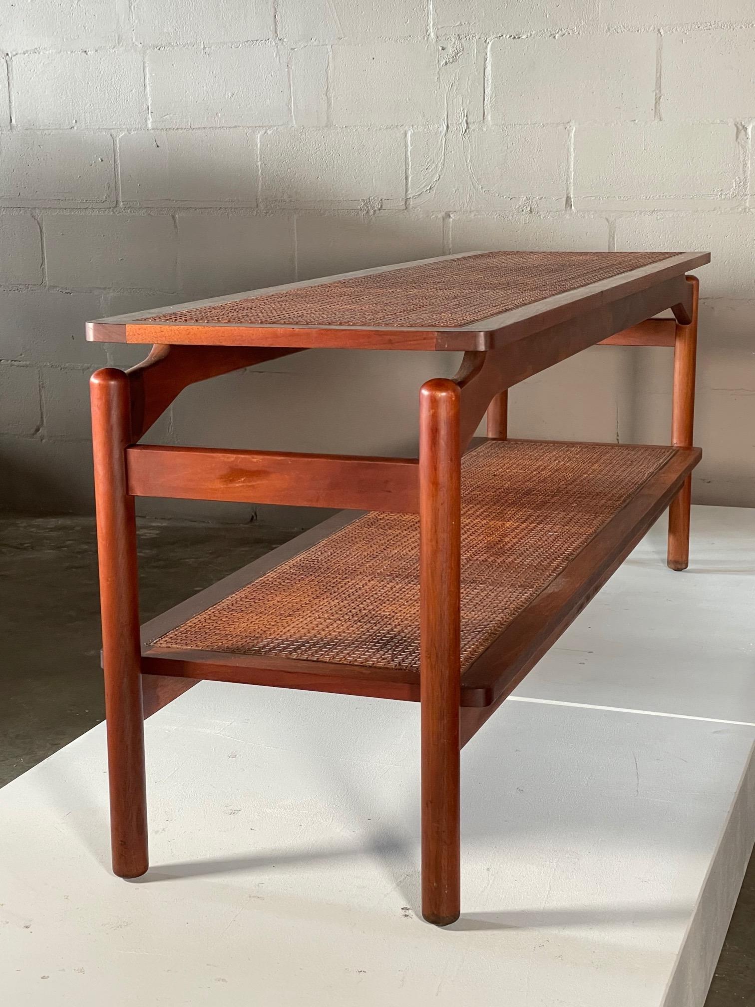 Floating Console Table by Greta Grossman for Glenn of California 1