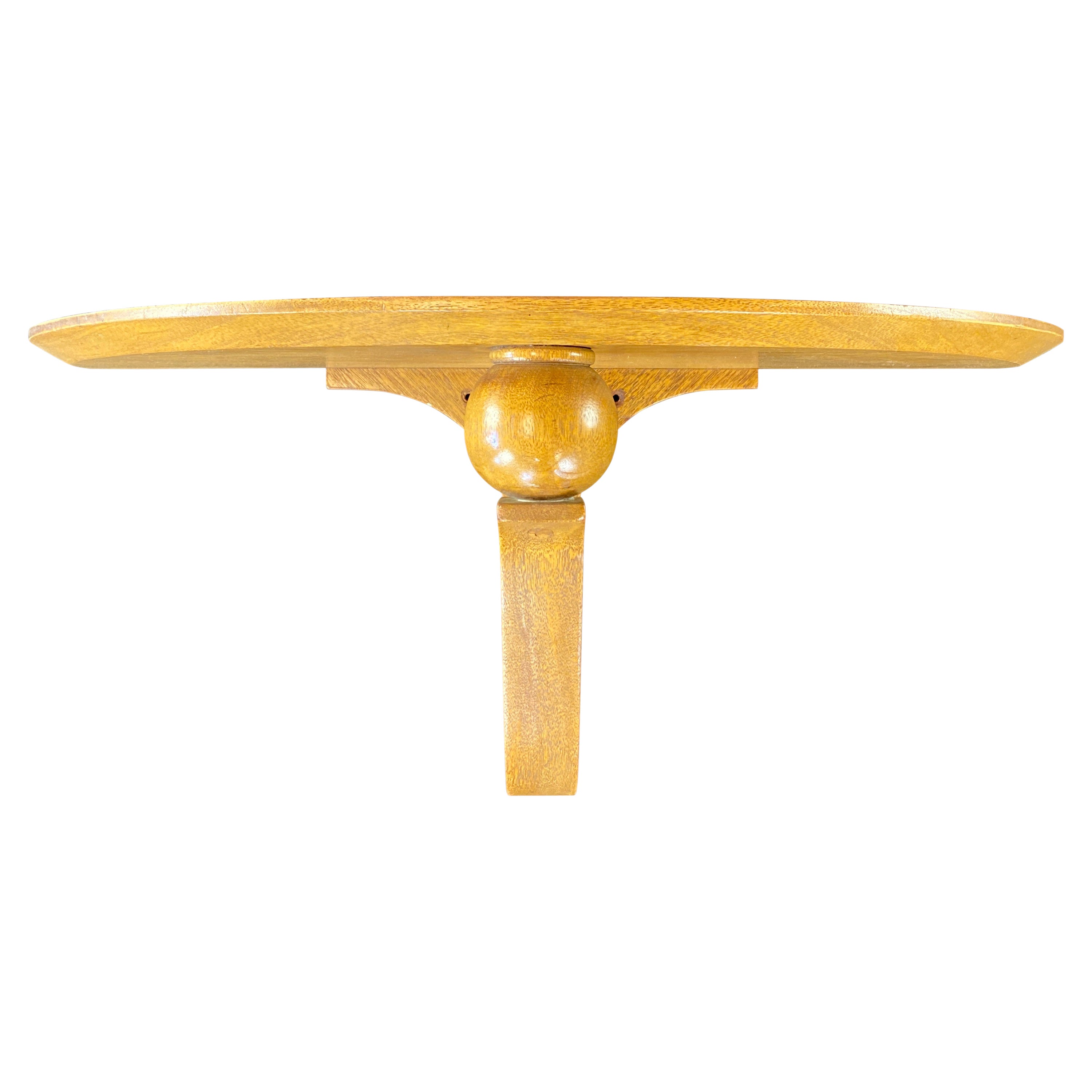 Floating Demilune Wall Shelf by Edward Wormley for Dunbar