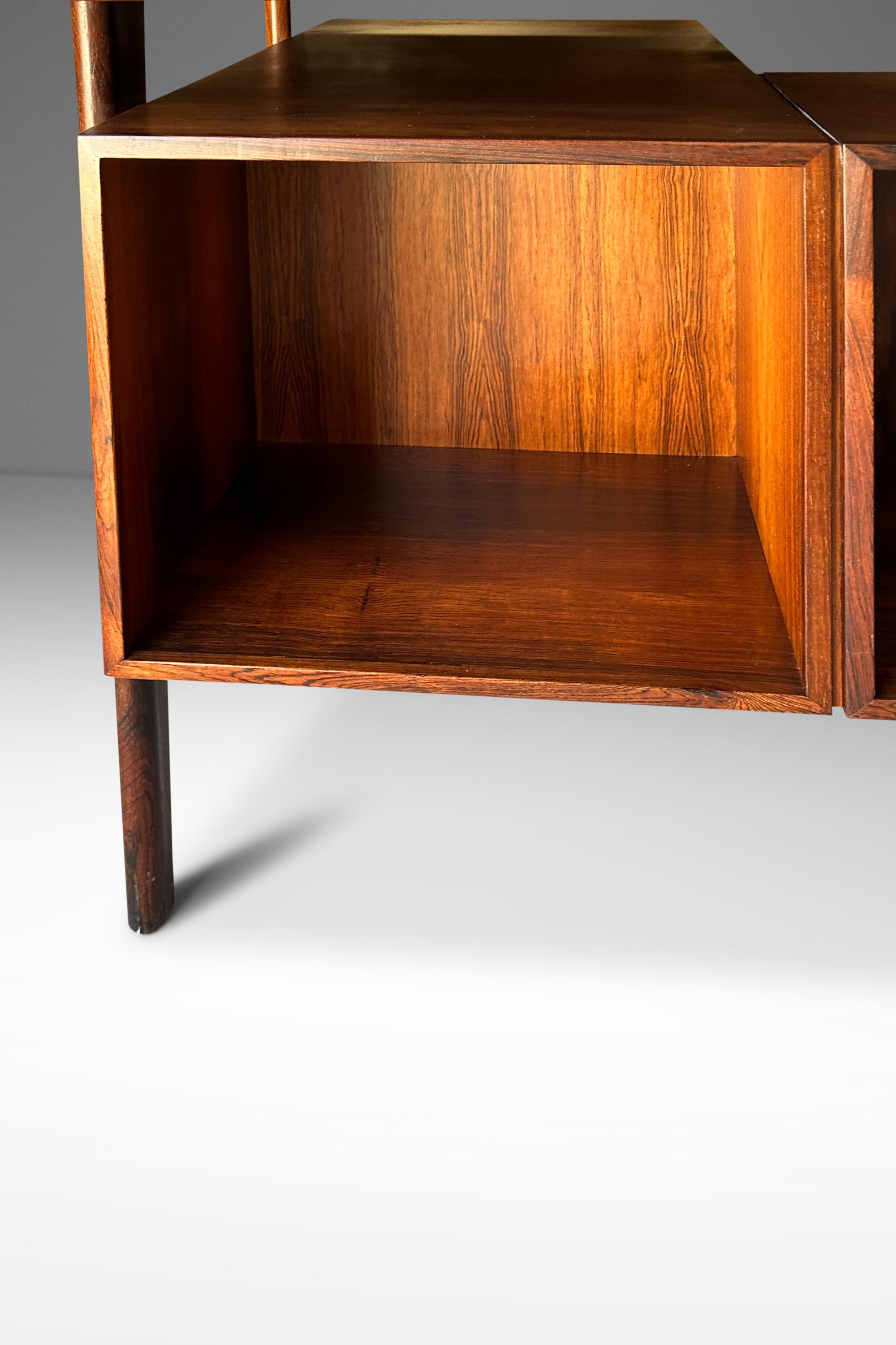Floating Executive Desk, Kai Kristiansen, Feldballes Mobelfabrik, Denmar, 1960's 5