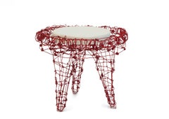 Table basse à cadres flottants