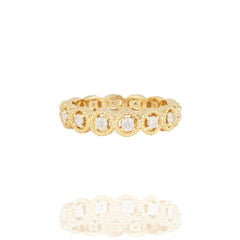Bracelet éternel à pierres flottantes avec diamants naturels