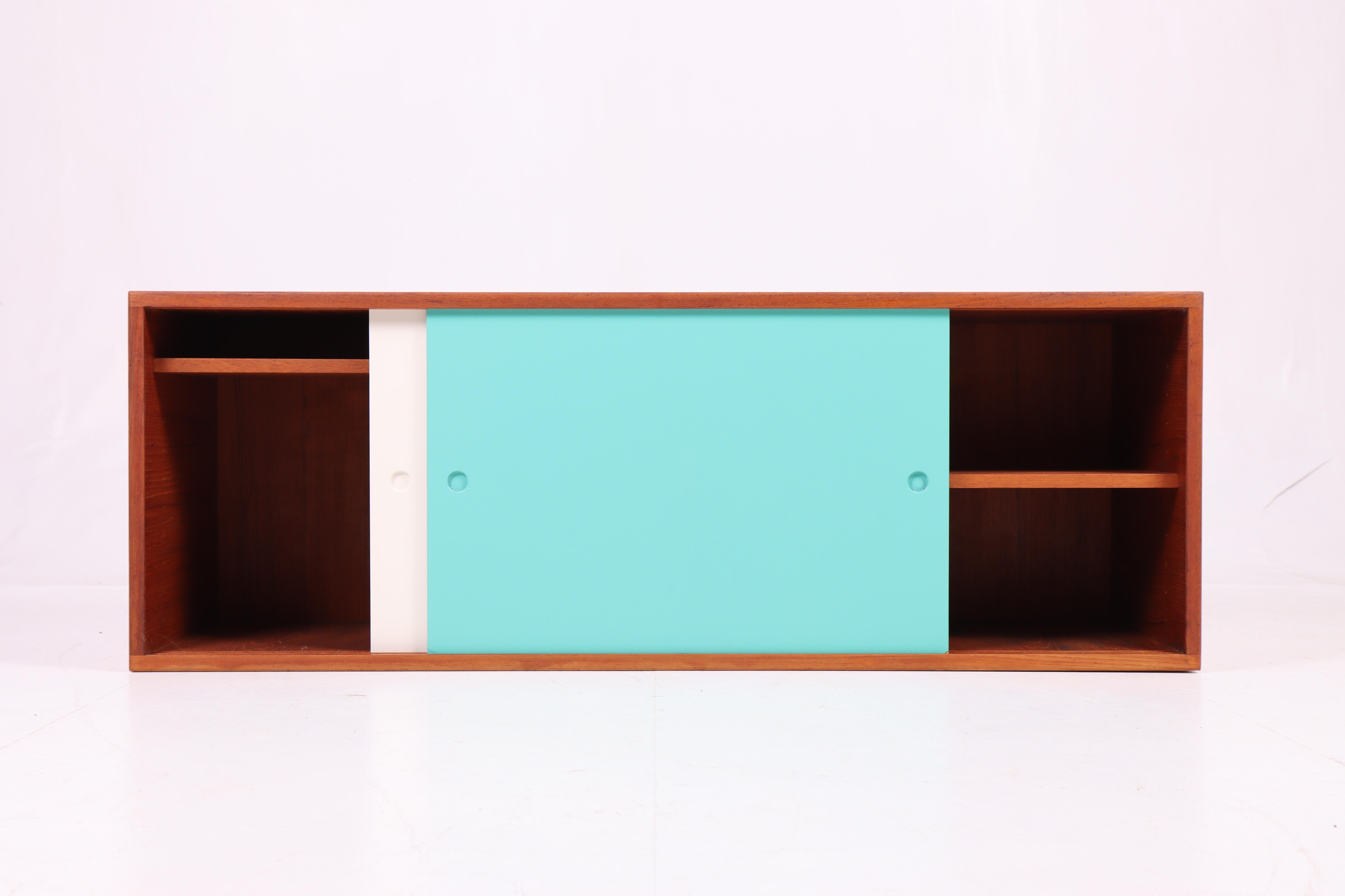 Scandinavo moderno Credenza galleggiante in teak di Heinrich Roepstorff, Made in Denmark in vendita