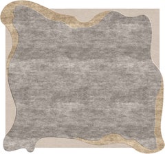 FLOATING ISLAND G – Custom Handmade Rug in TENCEL/New Zealand Wool by Rugs & Co