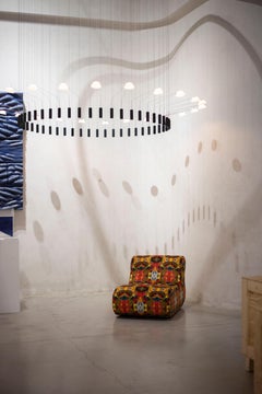 Floating Lights Model Circle 50*50 Lightweight Chandelier Vantot Netherlands