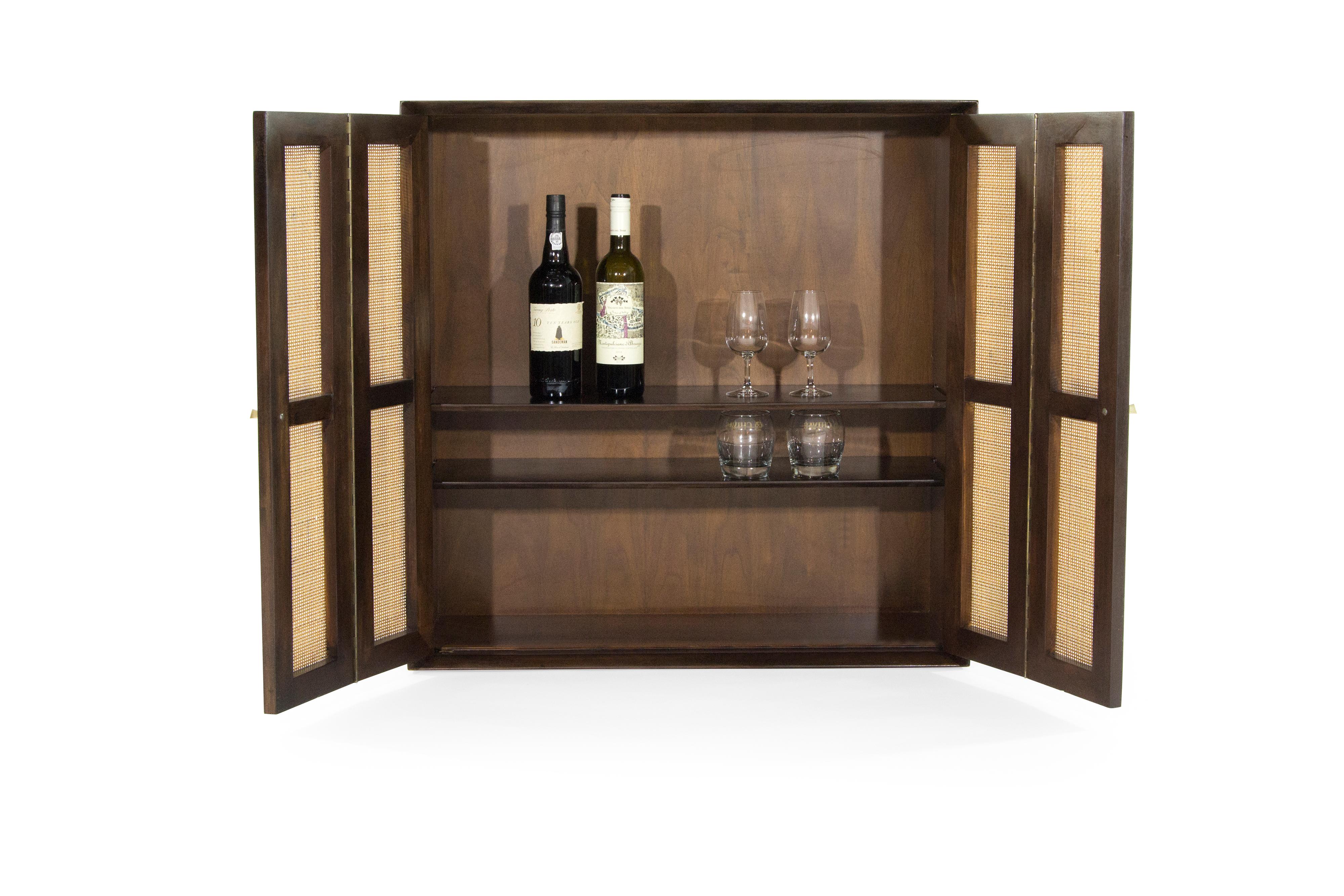 American Floating Liquor Cabinet by Vladimir Kagan for Grosfeld House