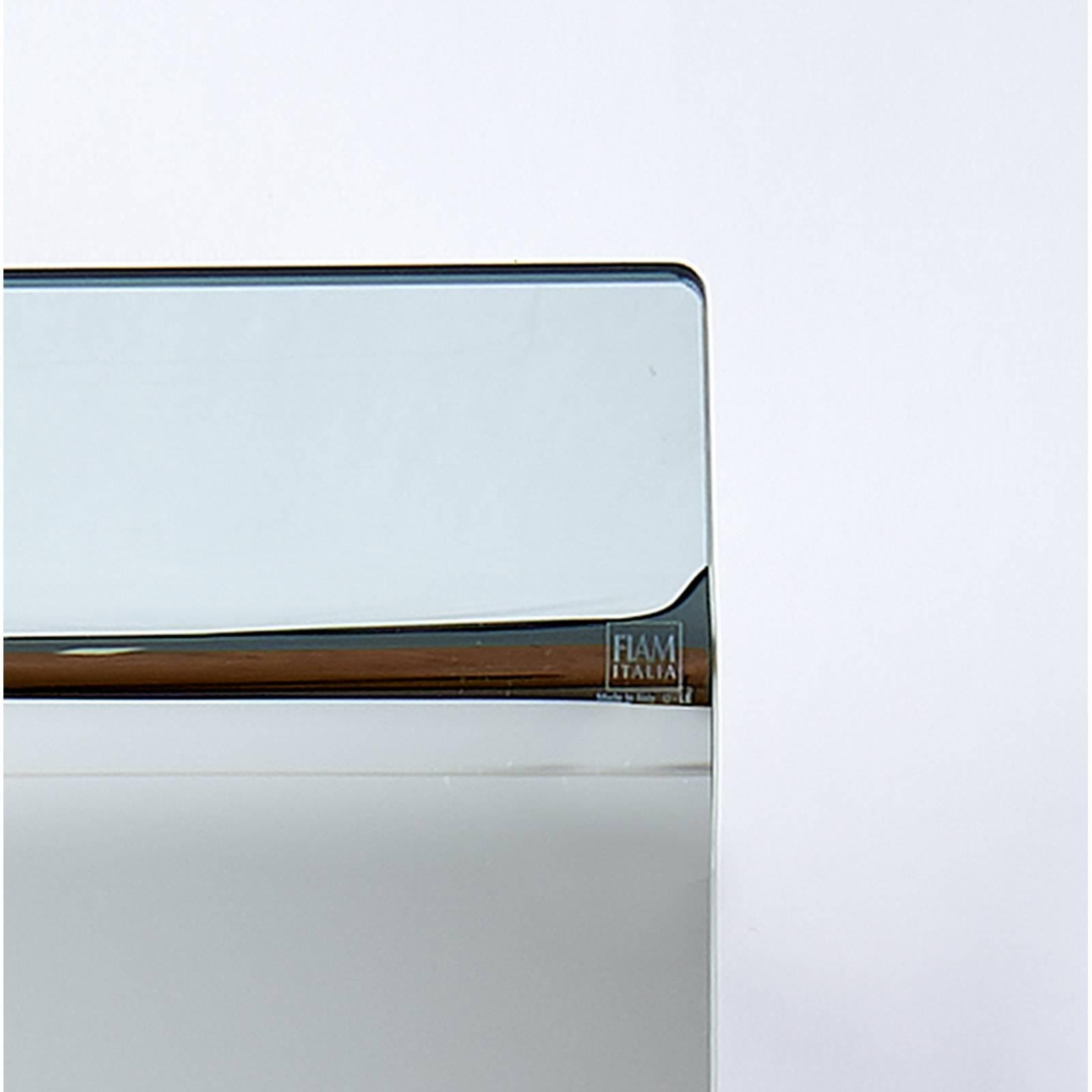 Floating Mirrored Console by Fiam Italia In Good Condition In New York, NY