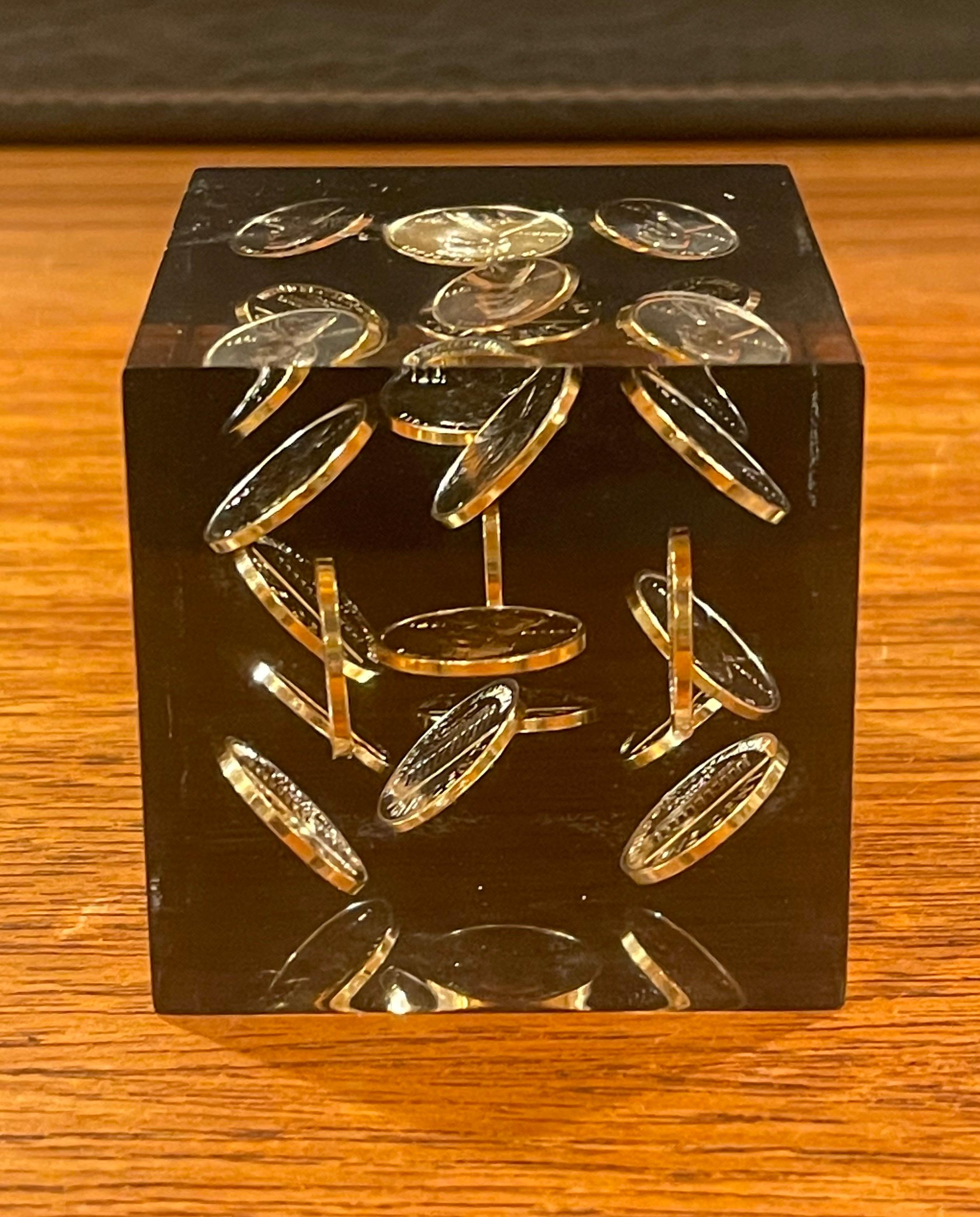 floating penny