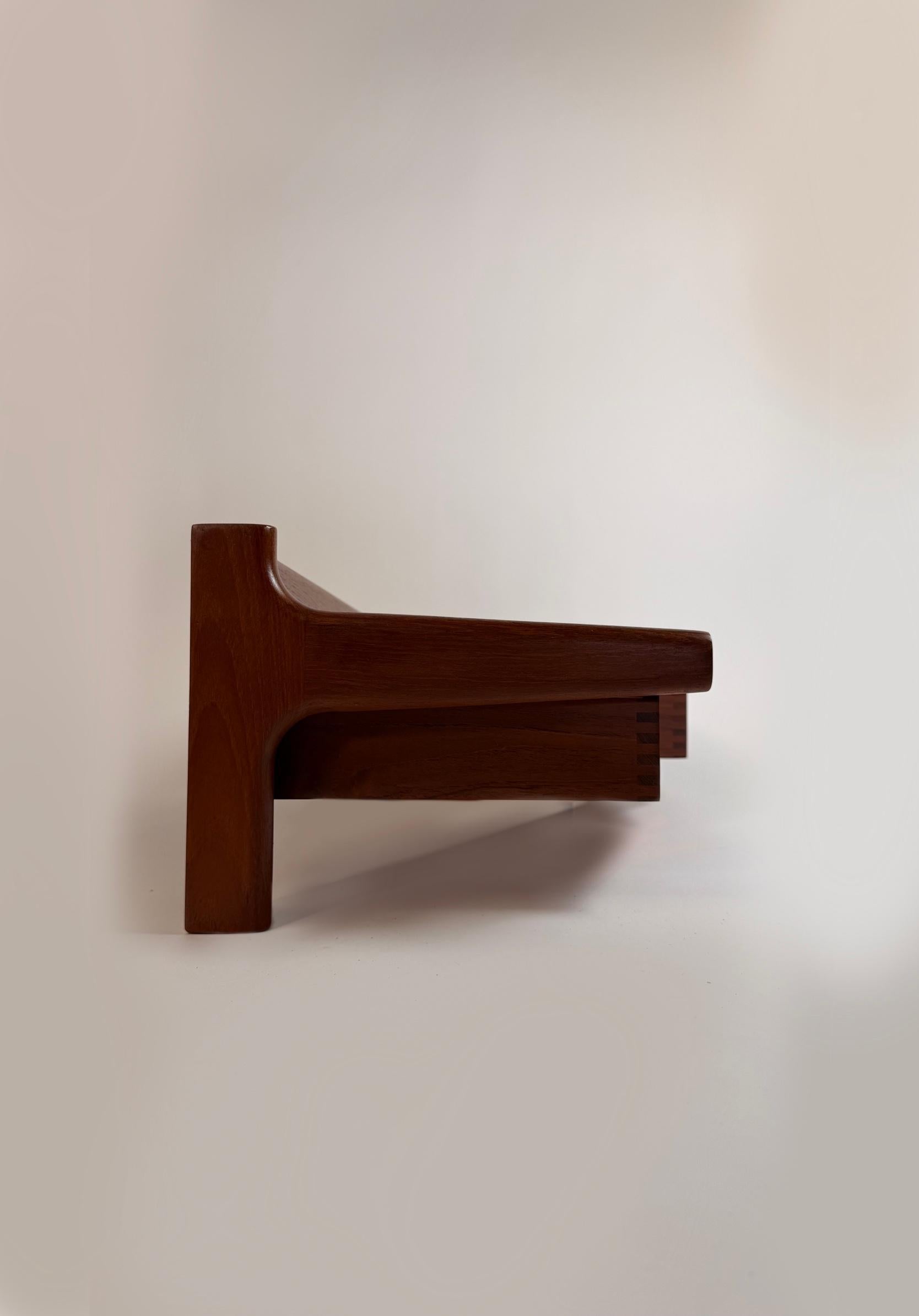 Teak Floating Shelf by Børge Mogensen - Circa  1960s For Sale
