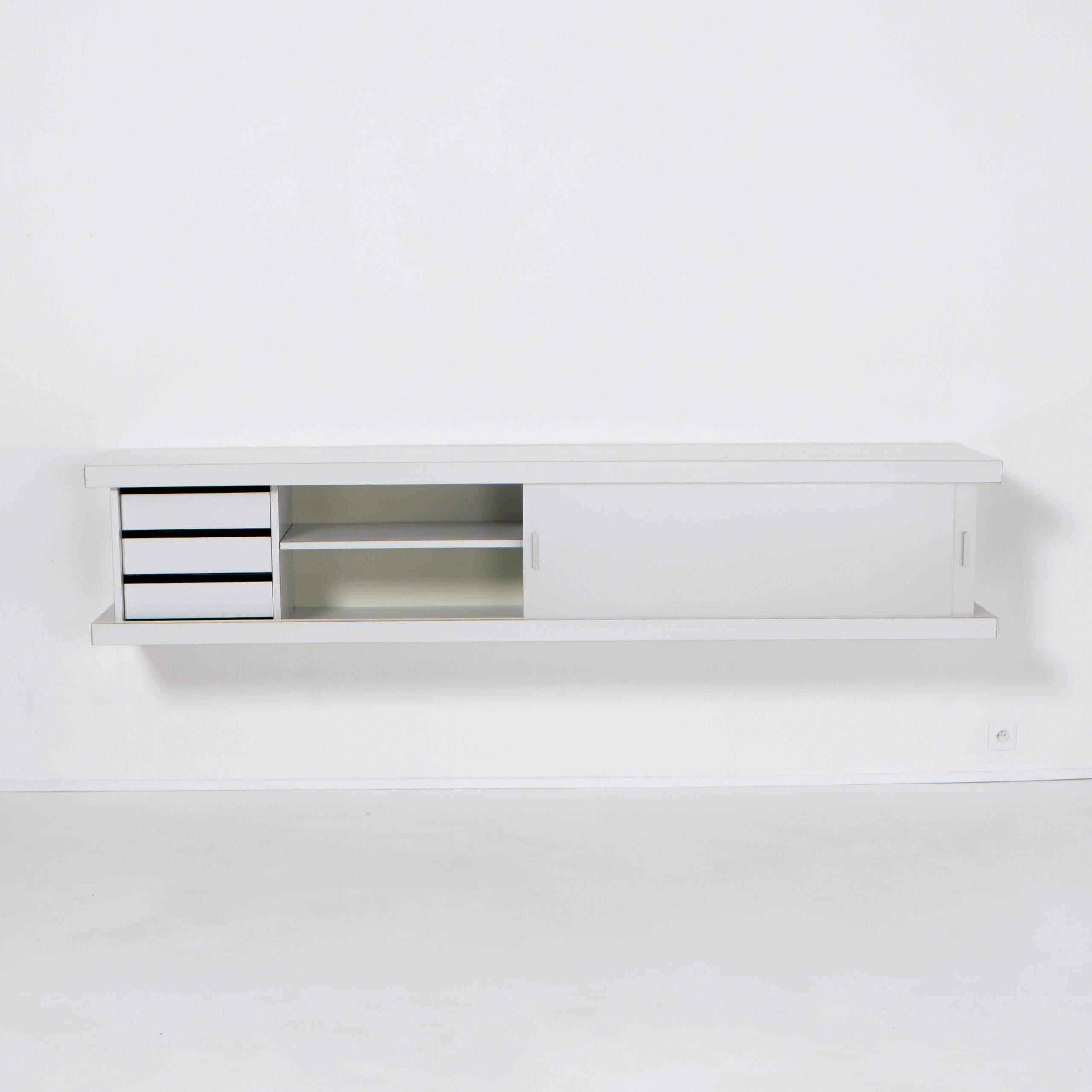 Laminé Enfilade flottant de Wim Wilson pour Castelijn, 1967 en vente