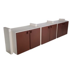 Floating Six Door Cabinet