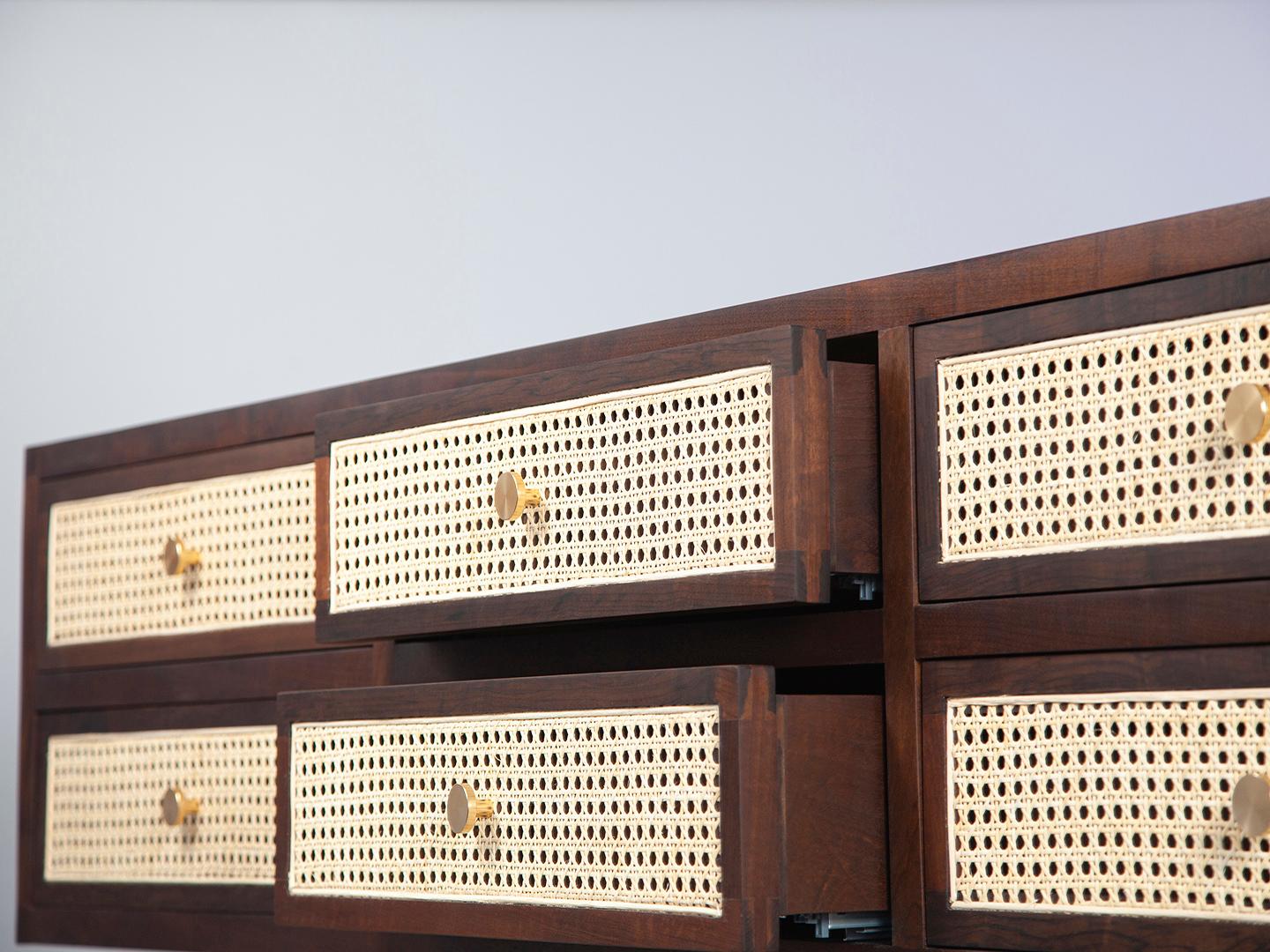 Commode carrée flottante en vente 2
