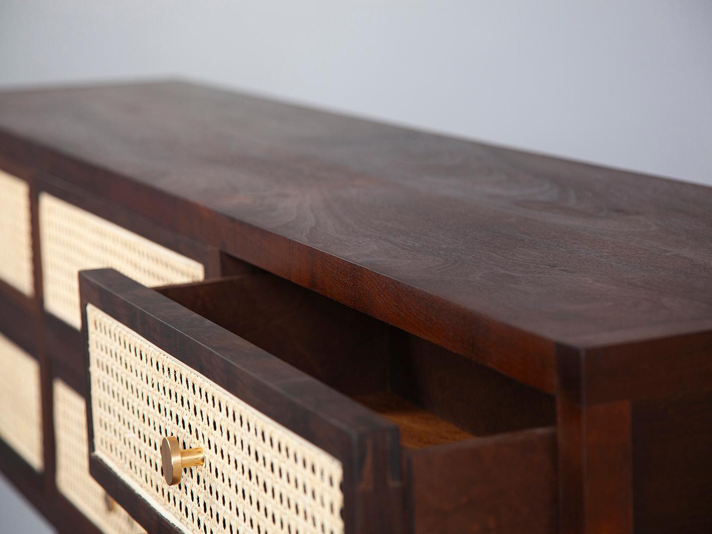 Commode carrée flottante en vente 3