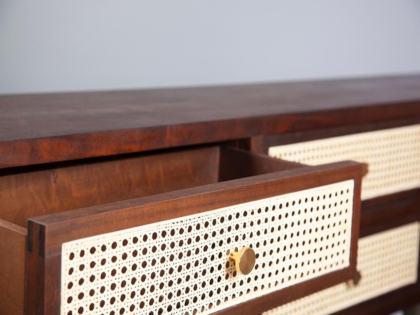Fait main Commode carrée flottante en vente